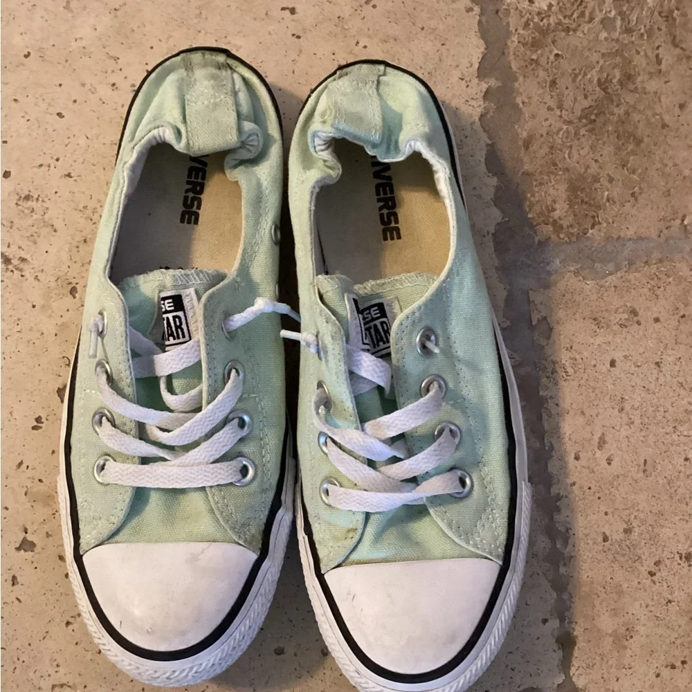 Converse Green Sneakers Classic Low-Top Canvas-8